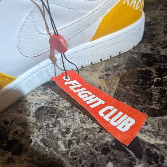 Air Jordan High top Dunks Limited Edition " RISE AGAINST RACISM" Sneaker No Box - Picture 3 of 11